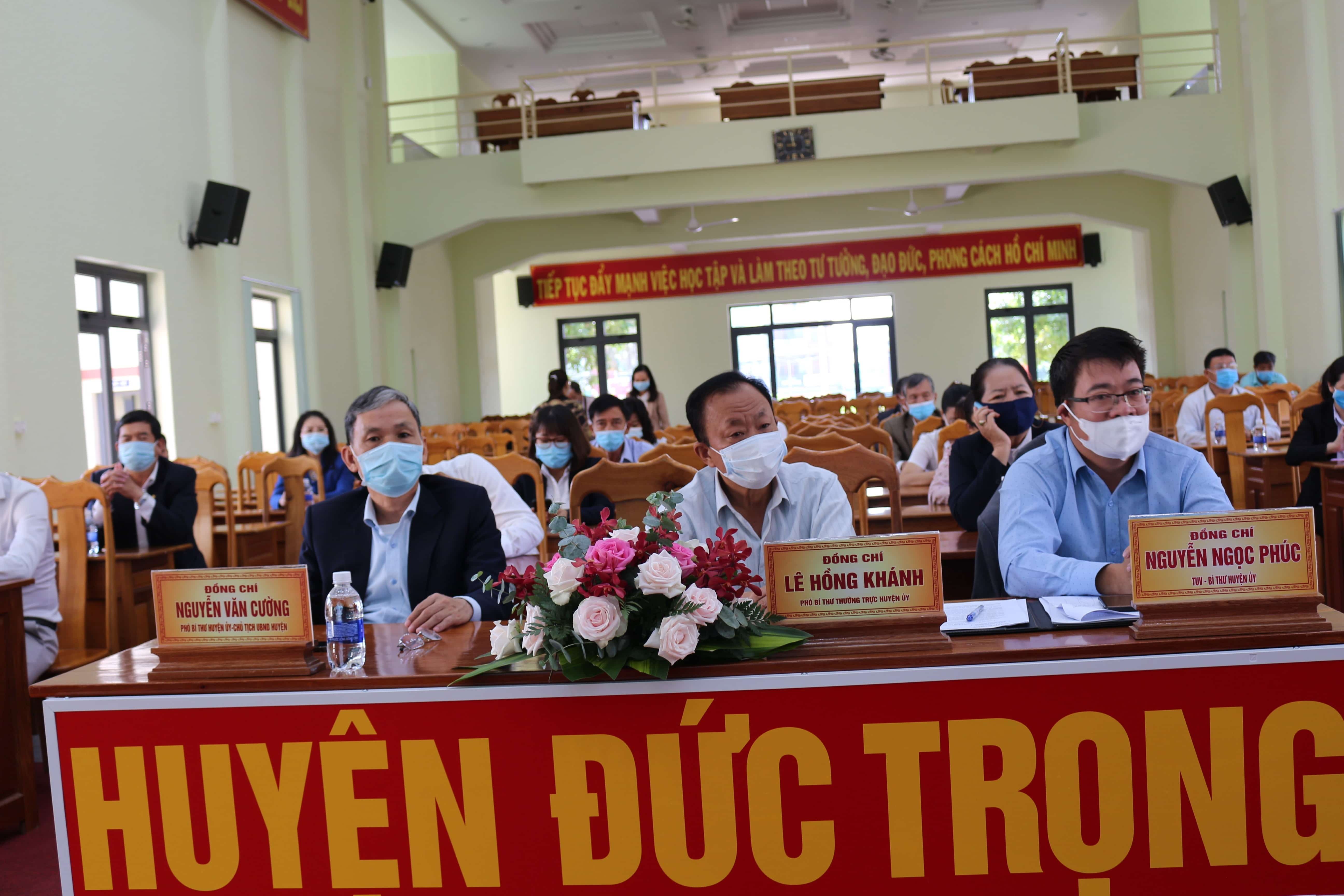 Công ty Thủy điện Đại Ninh ủng hộ phòng, chống dịch Covid-19 tại huyện Đức Trọng