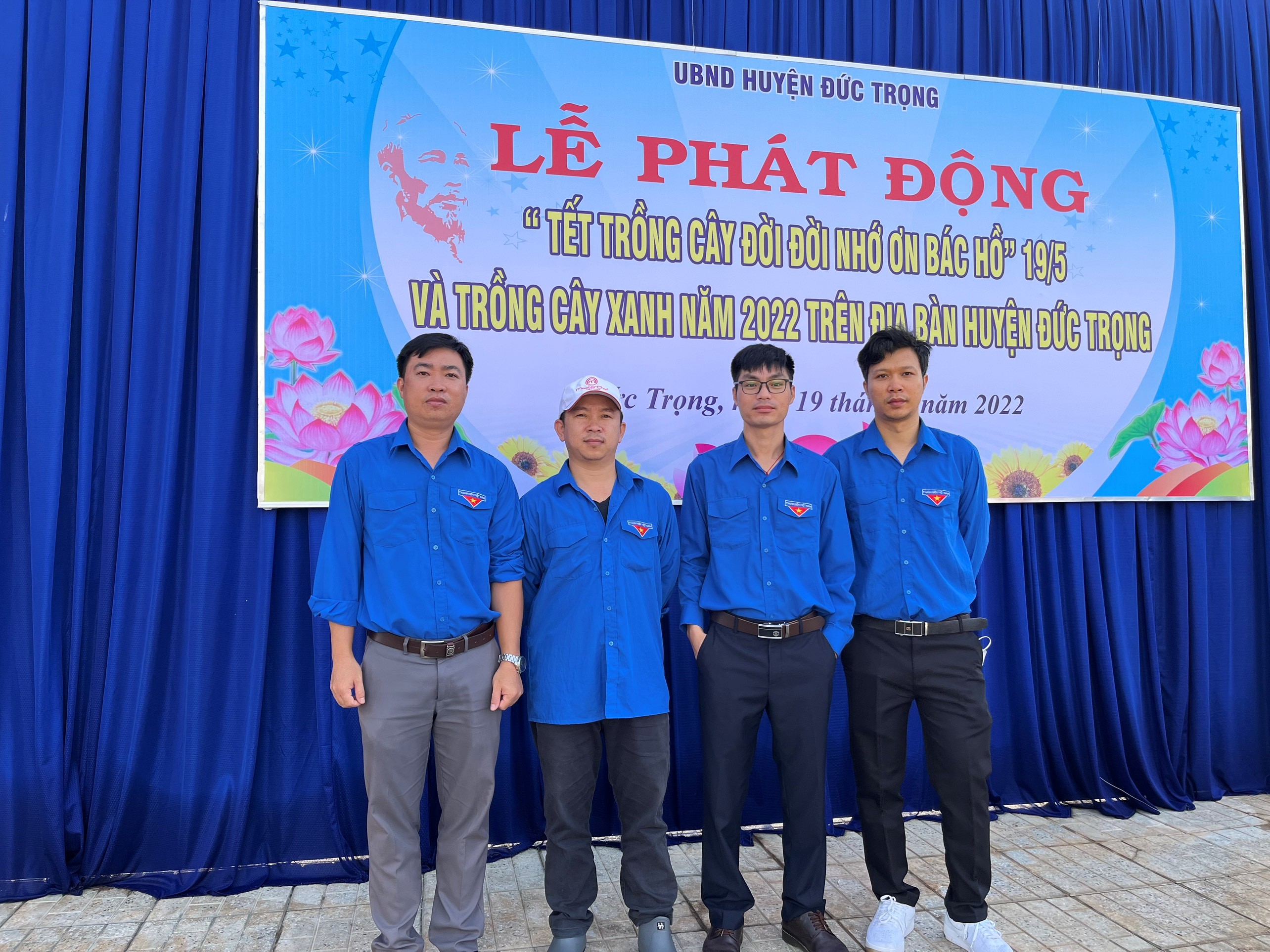 Đoàn cơ sở Công ty Thủy điện Đại Ninh: Hưởng ứng Tết trồng cây đời đời nhớ ơn Bác Hồ