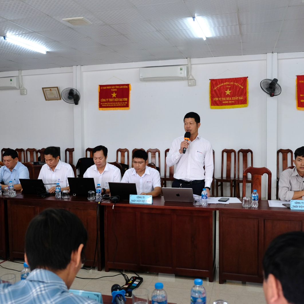 Công ty Thủy điện Đại Ninh Hội nghị tổng kết công tác PCTT&TCKN năm 2023 và phương hướng, nhiệm vụ công tác PCTT&TCKN năm 2024