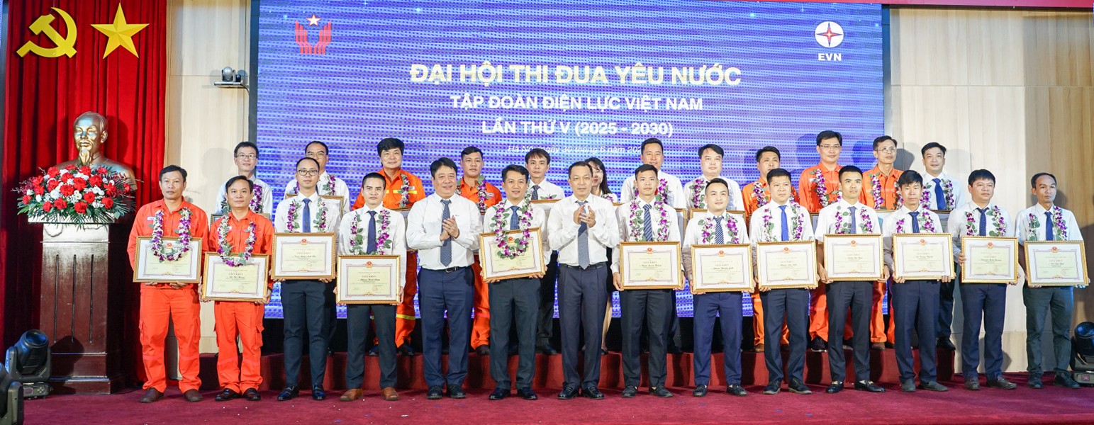 VINH DANH NHỮNG GƯƠNG ĐIỂN HÌNH TIÊN TIẾN TOÀN TẬP ĐOÀN ĐIỆN LỰC VIỆT NAM GIAI ĐOẠN 2020–2025