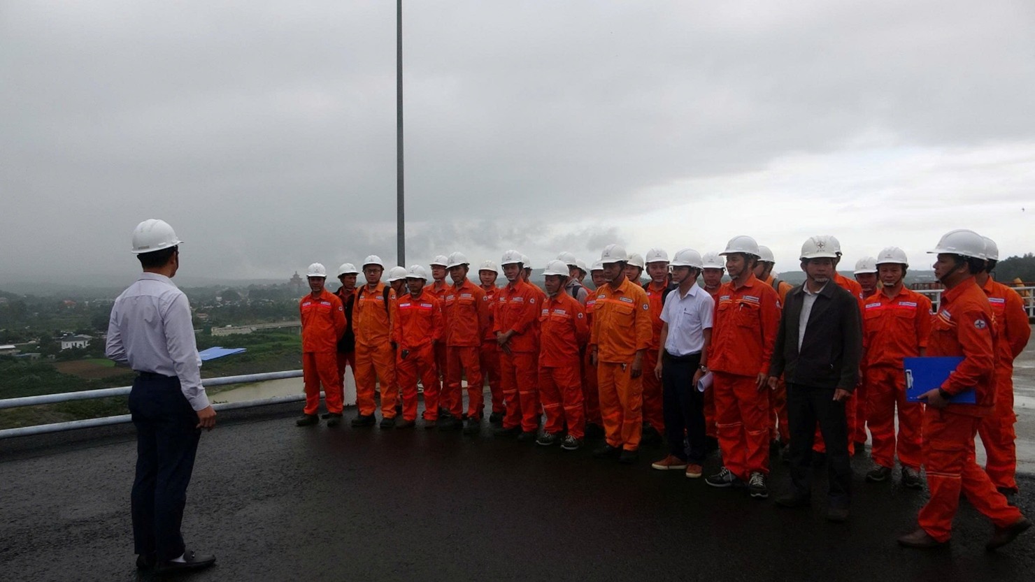Công ty Thuỷ điện Đại Ninh tổ chức diễn tập phương án PCTT&TKCN năm 2025