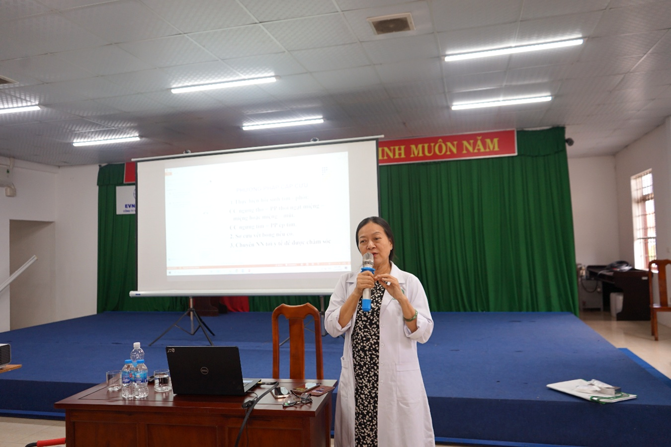 Công ty Thủy điện Đại Ninh: Nâng cao kỹ năng sơ cấp cứu, chủ động phòng ngừa tai nạn lao động