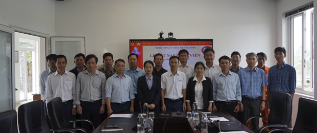 Chi bộ Công ty Thủy điện Đại Ninh tổ chức Lễ kết nạp Đảng viên mới
